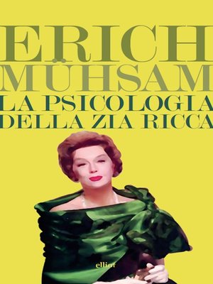 cover image of La psicologia della zia ricca